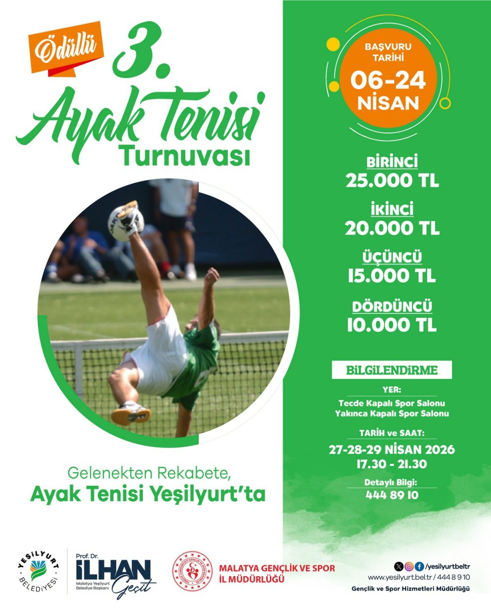 3.Ayak Tenisi Turnuvası