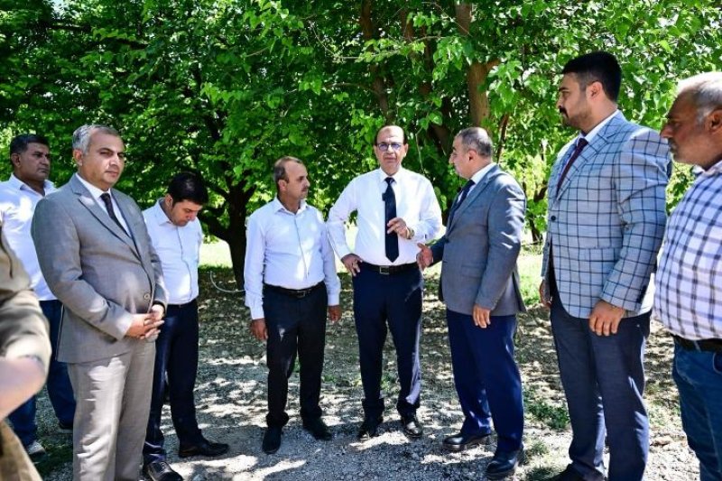 Başkan Geçit, “Ekiplerimiz Kırsal Mahallelerde 7/24 Çalışıyor”