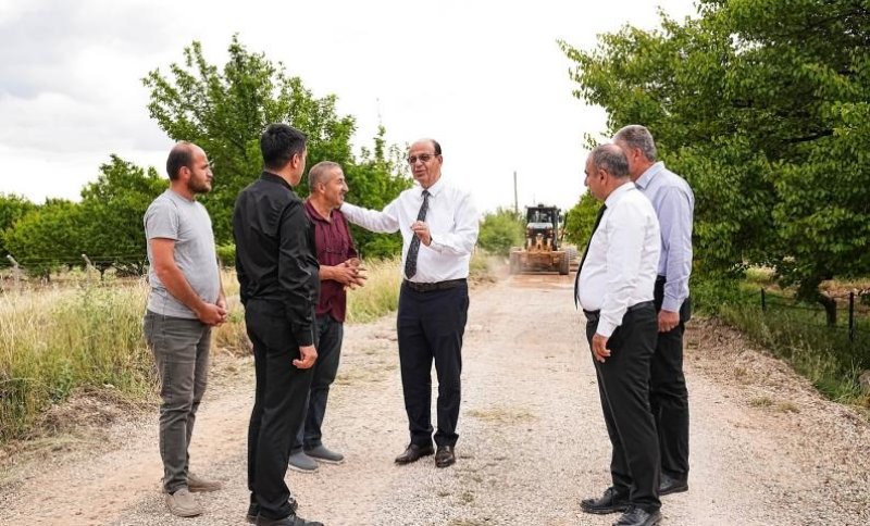 Başkan Geçit, Kırsal Mahallelerin Yollarını Mercek Altına Aldı